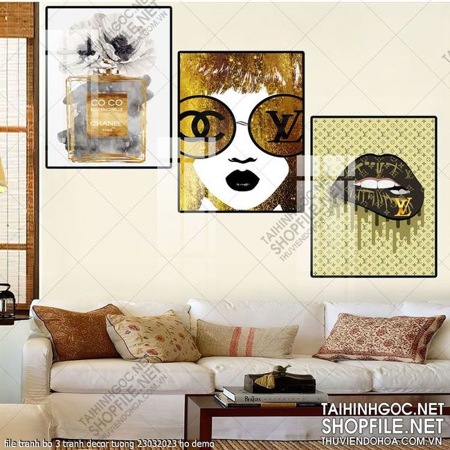 file tranh bo 3 tranh decor tuong 23032023 ho